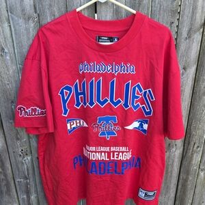 Philadelphia Phillies Red Short Sleeve Tee
